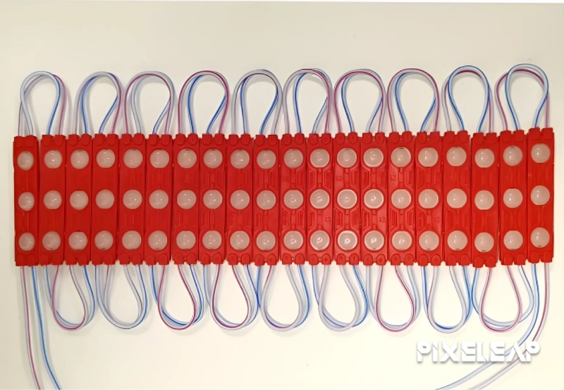 بلوکی لنز دار قرمز