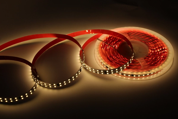 نواری ۲۲۰ ولت تراکم ۲۴۰ رنگ سفید دو لاین حلقه ۱۰ متری