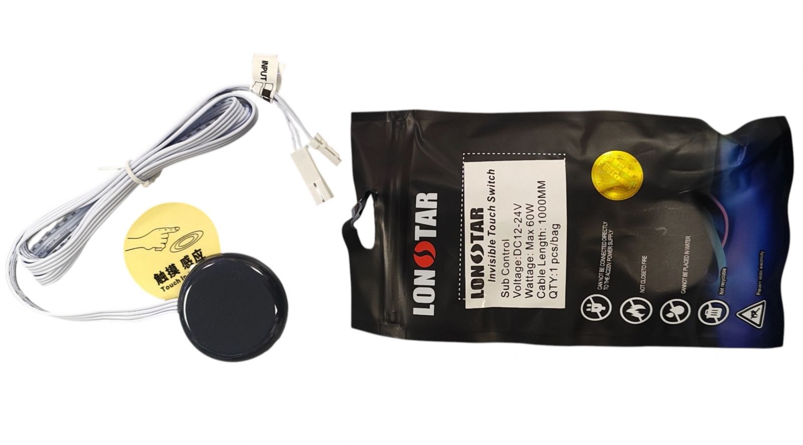 سنسور تاچ زیرسطحی 12/24ولت برند لان استار