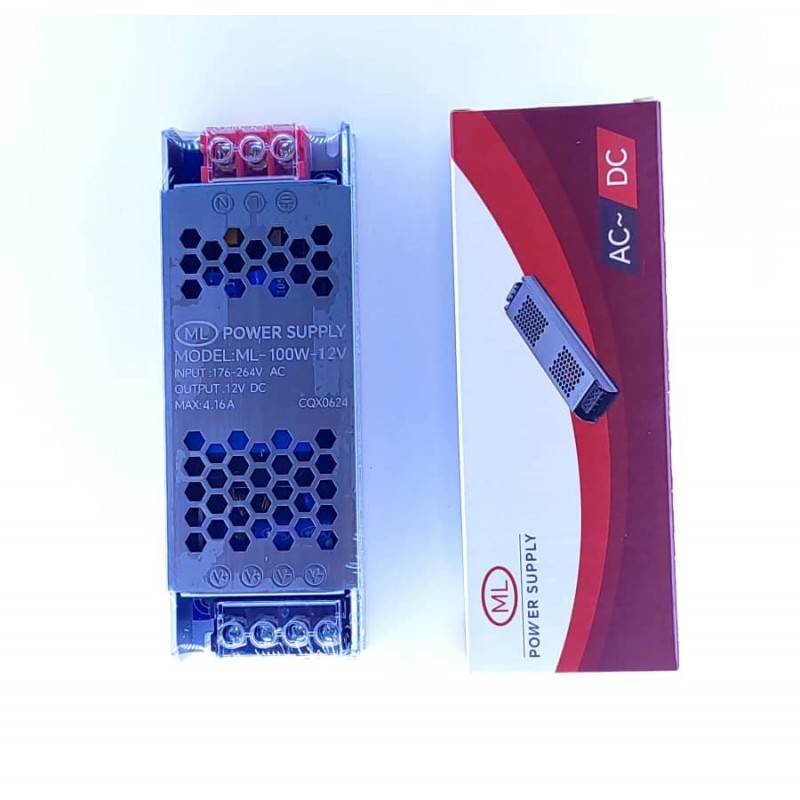 پاور اسلیم ۱۲ولت ۱۰۰وات (۸/۳)آمپر