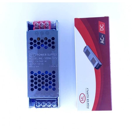 پاور اسلیم ۱۲ولت ۱۰۰وات (۸/۳)آمپر